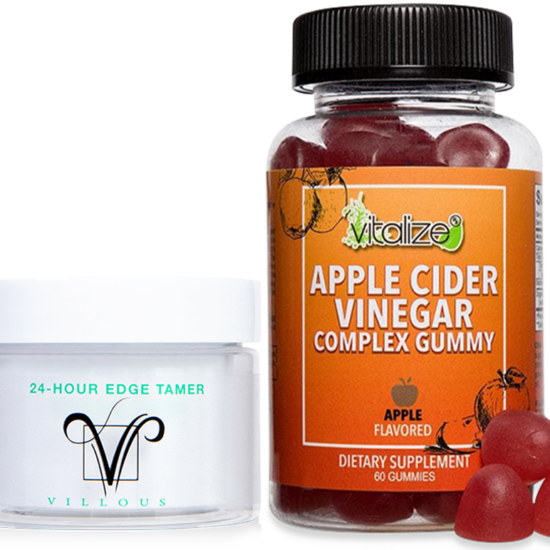 Villous Edge Control Apple Cider Vinegar Gummy Bundle